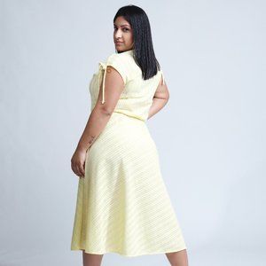 70s Striped Summer Dress